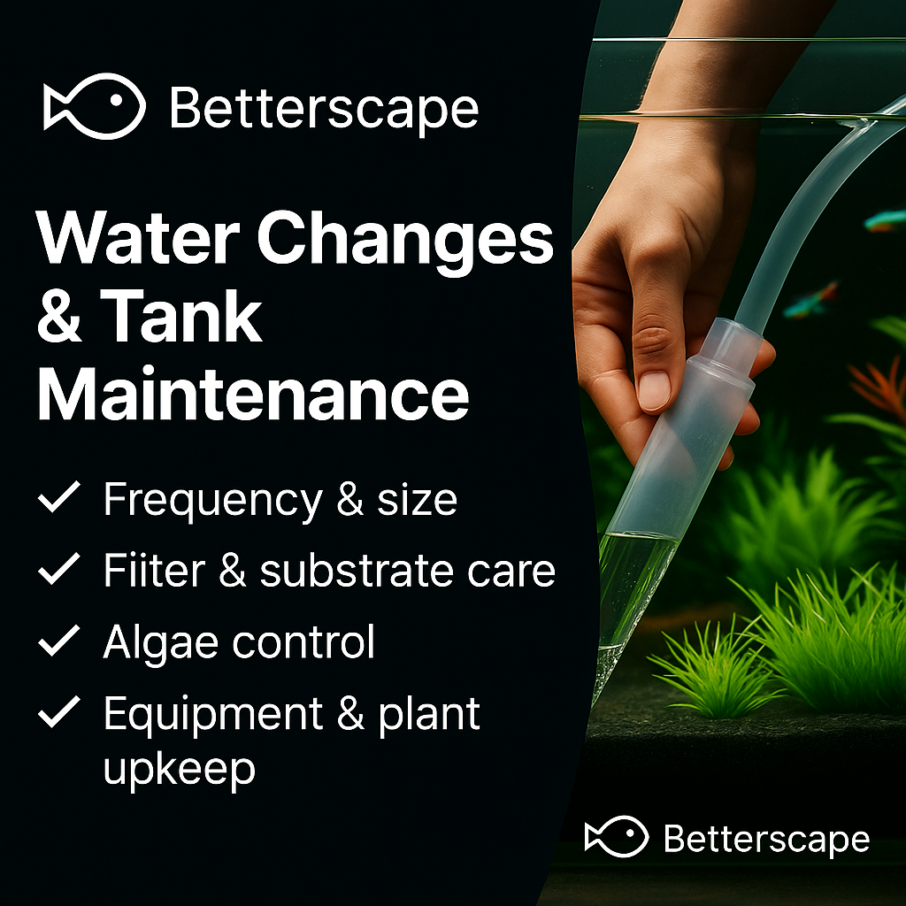 Water Changes and Tank Maintenance